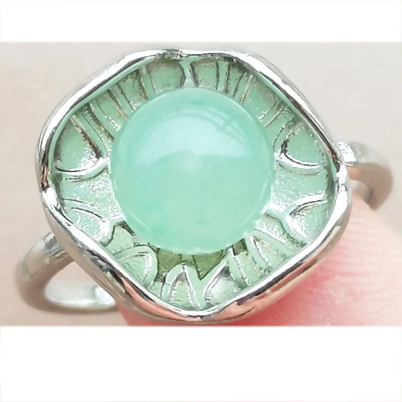 Aventurine Round Bead Ring WB1110