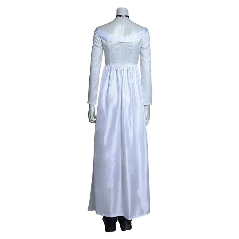 AA wat Adult Fantasy Chucky Bride Cosplay Dress Costumes Women Necklace Outfits Halloween Carnival Party Suit2025 New