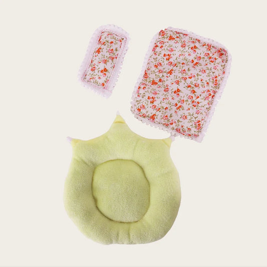 Suitable For 17cm Labubu Bedding Three Piece Set Pillow Cushion Blanket Sleeping Bag Christmas Birthday Gift Soft Collection Bag