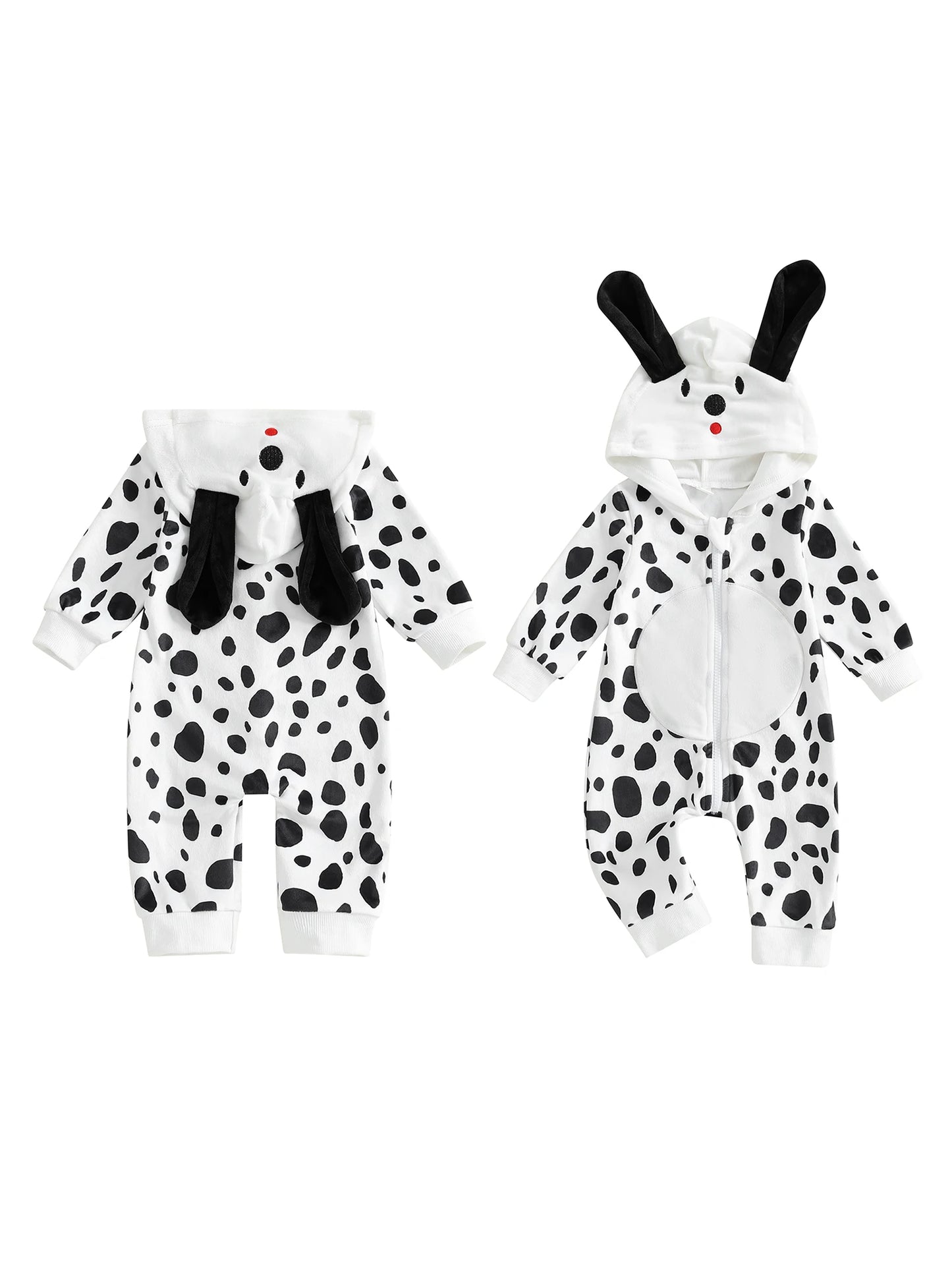 Pet Christmas Costume Santa Claus Hoodie Jumpsuit Winter Warm Fleece Coat Xmas Holiday Outfit for Small Medium Large Dogs