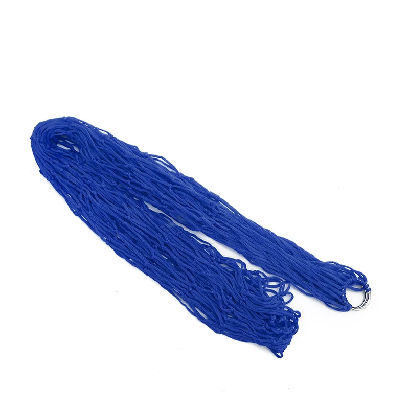 Portable Garden Outdoor Thickened Nylon Rope Hammock Indoor Mesh Hammock Portable Simple Hammock Swing Chair
