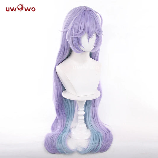UWOWO Cantarella Wig Game Wuthering Waves WuWa Cantarella Jellyfish Cosplay Wig Long Hair Purple Hair