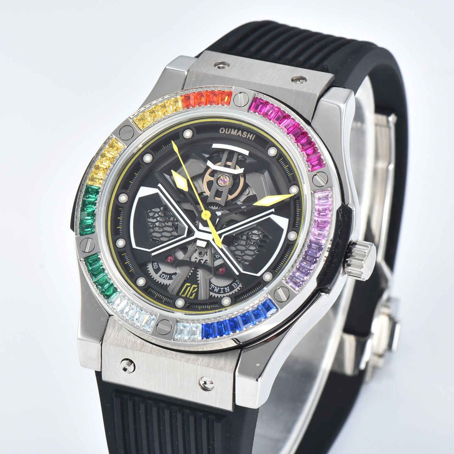 Luxury MITOTA8215 44.5mm customized Mechanical Watch 316L Stainless Steel Luminous Automatic Mechanical Waterproof Watch 10BRA