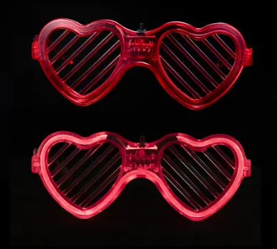 5/10/15/20/30 Pcs Led Neon Party Glasses Light Up Sunglasses Glow in the Dark Glasses for Kids Adults Party Supplies