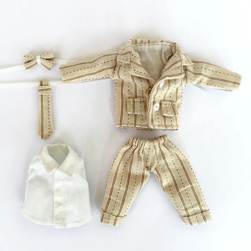 New Ob11 Baby Clothes Obitsu11 Cool Coat Molly Doll Clothes Dress With Hat 1/12bjd Gsc Doll Clothes Accessories For Gsc OB11