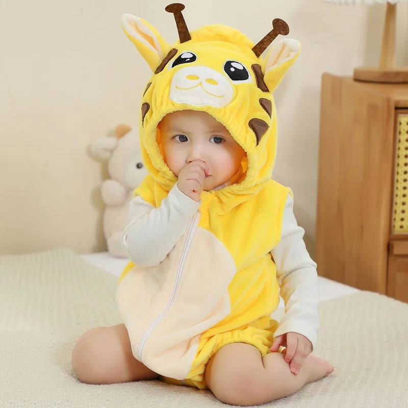 MICHLEY Carnival Baby Romper Bodysuit Sleeveless Newborn Clothes Infant Toddler Clothing Halloween Photography Prop For Boy Girl