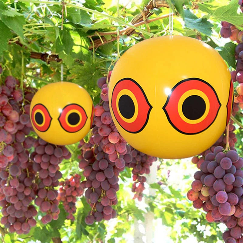 New Anti Bird Inflatable Repeller Scare Eye Balloons Visual Deterrent Farm Protector