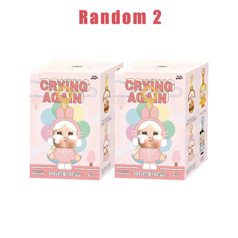 Vinyl face, cat blinds, key rings, Christmas gifts Crying Baby Crying Baby series real people
