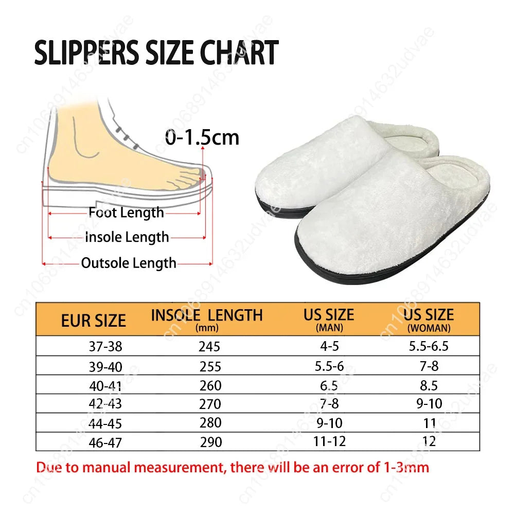 Zeta Sorority ZPB 1920 Home Cotton Slippers Phi Beta Mens Womens Plush Bedroom Casual Keep Warm Shoes Indoor Customized Shoe
