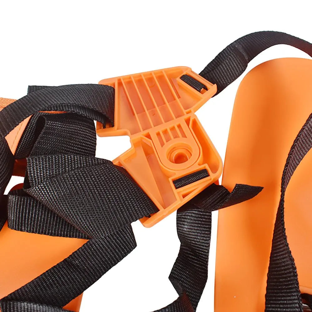 Trimmer Harness Weed Eater Strap Replacement for Adjustable Double Shoulder Mower Nylon Belt for Brush Cutter Garden Lawn