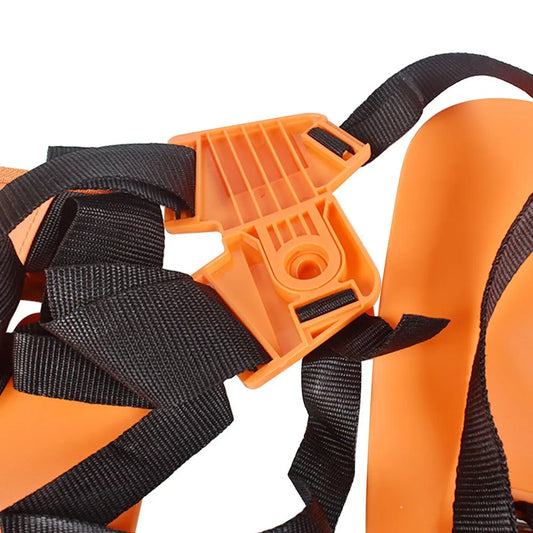 Trimmer Harness Weed Eater Strap Replacement for Adjustable Double Shoulder Mower Nylon Belt for Brush Cutter Garden Lawn
