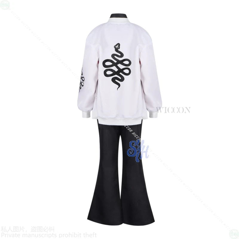 Tao Saotome Cosplay Gokurakugaiii WICCON Costume Chinese Styles Qipao Jirai Kei Girls Punk Coat Halloween Christmas Roleplay Cos