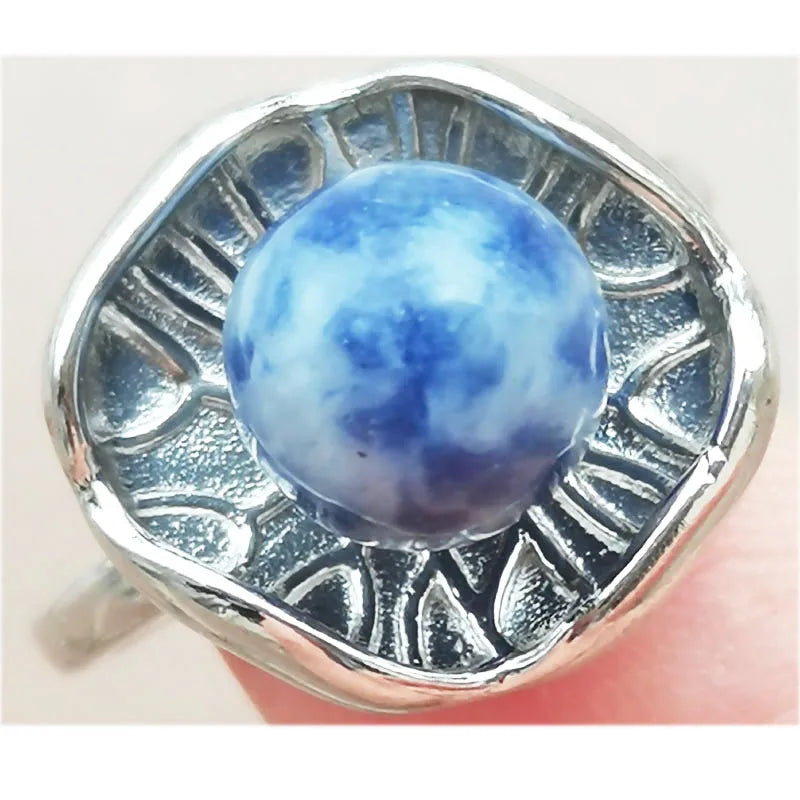 Aventurine Round Bead Ring WB1110