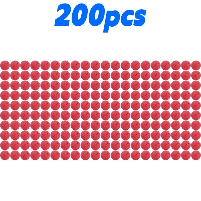 5-300pcs Red Clown Nose DIY Foam Sponge Balls Funny Circus Cosplay Costume Props Performance Party Halloween Holiday Decoration