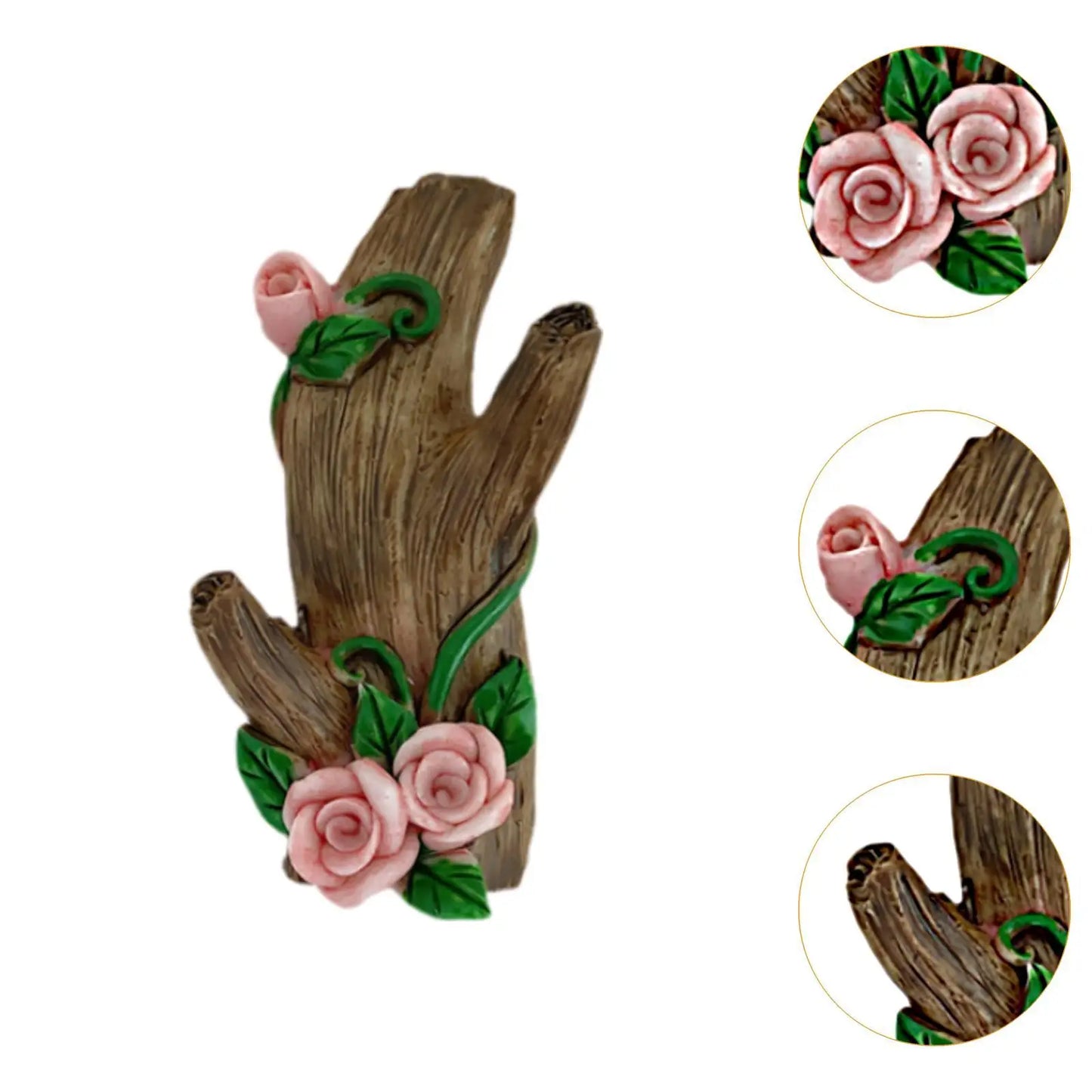 Resin Wall Hook Simulated Tree Branch Home Decor Stable Multipurpose Resin Wall Hanger for Door Living Room Dorm Bag Scarf