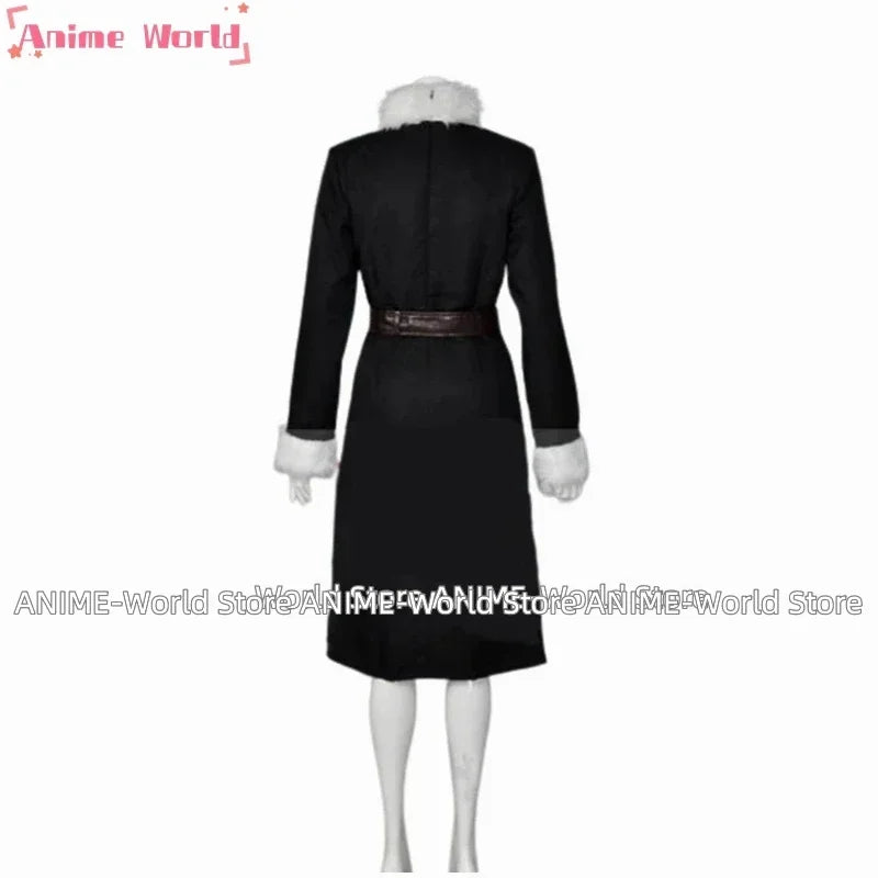 《Custom size》Anime Juvia Lockser Costume Cosplay Women Sexy Coat Halloween Uniforms Custom Made