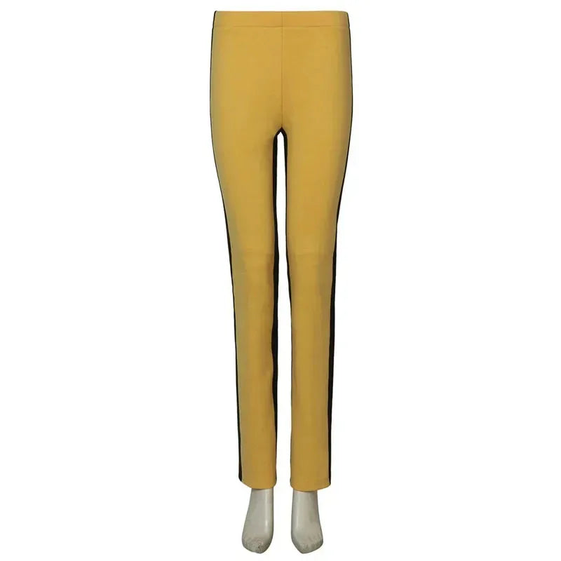 Uma Thurman The Movie Kill Cosplay Bill Costume Women's Yellow Tight Uniform Suits The Bride Cosplay Halloween Party Cost FSTR65