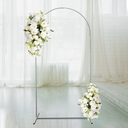 Stable Wedding Arch Metal Backdrop Stand Balloon Flower Stand, Easy To Disassemble,For Wedding,Birthday Party,Garden Decoration
