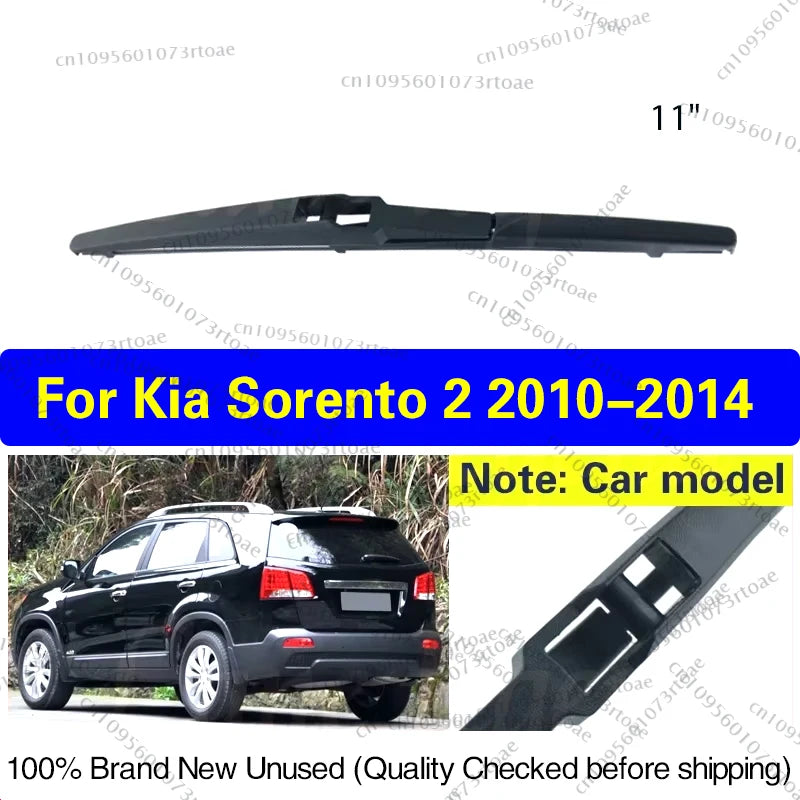 Car Wiper 11" Rear Wiper Blade For Kia Sorento 2 2010 - 2014 Windshield Windscreen Rear Window Brush 2011 2012 2013