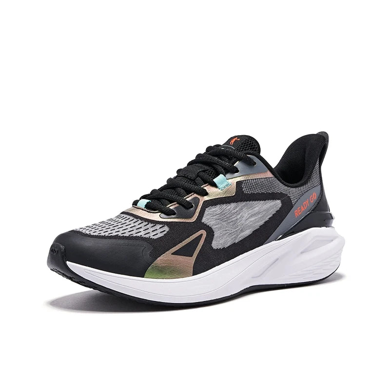 QIAODAN Running Shoes Men Autumn New 2025 Mesh Breathable Non-slip Shock-absorbing Wear-resistant Sneakers Male XM25210262