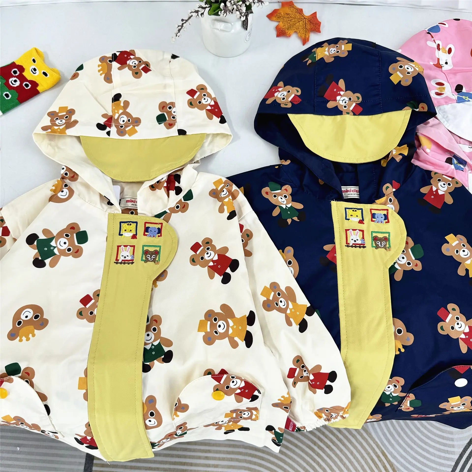 2025 Japanese Children's Clothing Assault Jackets Children's Jackets Autumn Clothing Autumn Windproof Jack