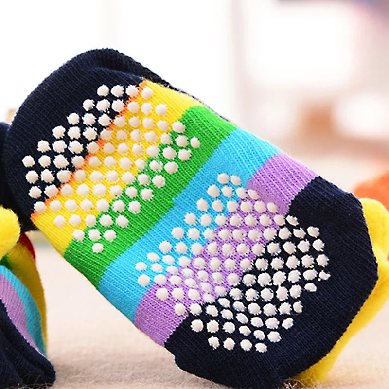 Baby Socks Toy Slipper Girls Boys Newborn Accessories Rubber Anti Slip Animal Kids Toddlers Gift Clothes Infant Children Socks