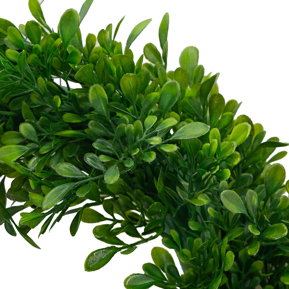 Set of 2 Artificial Greenery Wreaths for Home & Wedding Décor, 16 in