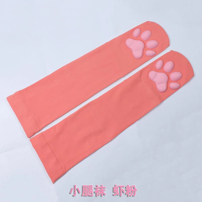 Women High Socks Harajuku Stockings Lingerie 3D Cat Claw Long Socks Thigh High Socks Sexy Compression Stockings