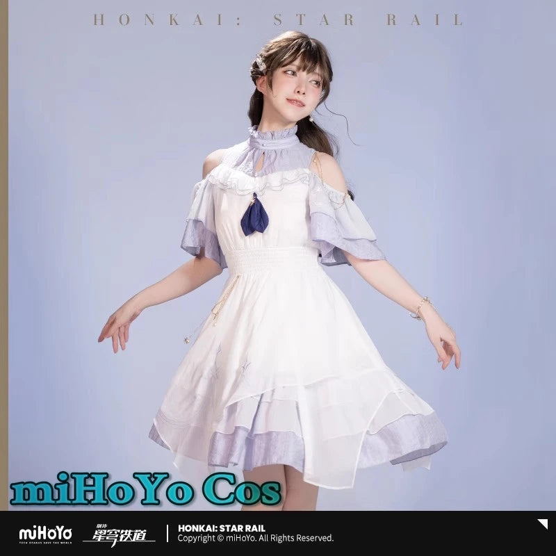 [Genuine] Robin Dress Official Game Honkai Star Rail Cosplay Chain Waist Chain Accessories Anime Cartoon Cute Costume Skirt