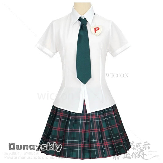 Panty Anime Cartoon Stocking Cosplay JK School Uniform Skirt Dress Woman Girls Sexy Party Suit Wigs Cos Halloween Customized