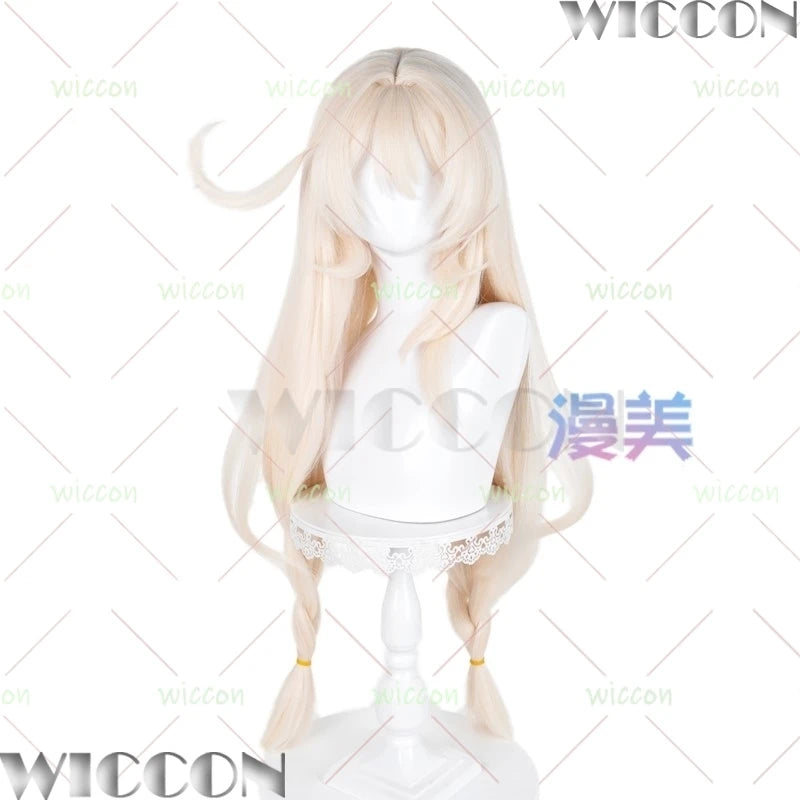 flins nocole reeyn alice durin Istaroth ronova Genshin Impact Cosplay Wig Set Roleplay Man Woman Hair Prop Halloween Party Cos