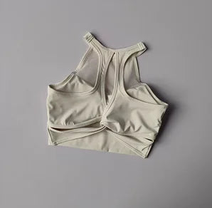 Beautiful Back Sports Lingerie Crop Top Women Running and Fitness Quick-drying Gathering Sexy Anti-sagging Bra Yoga Suit