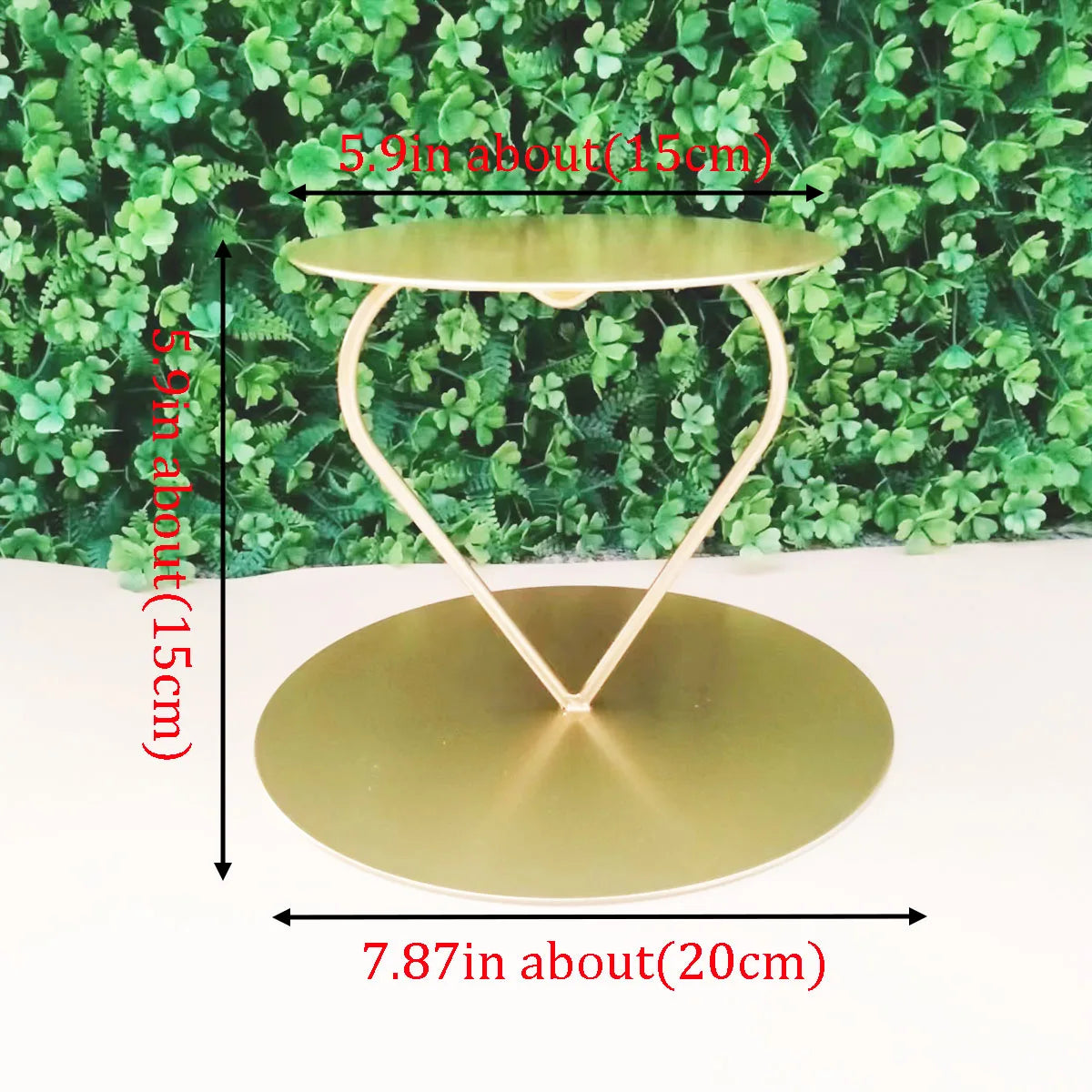 Metal Wedding Cupcake Cake Stand Floating Cake Holder Separator Wedding Birthday Party Dessert Display Stand Decorative