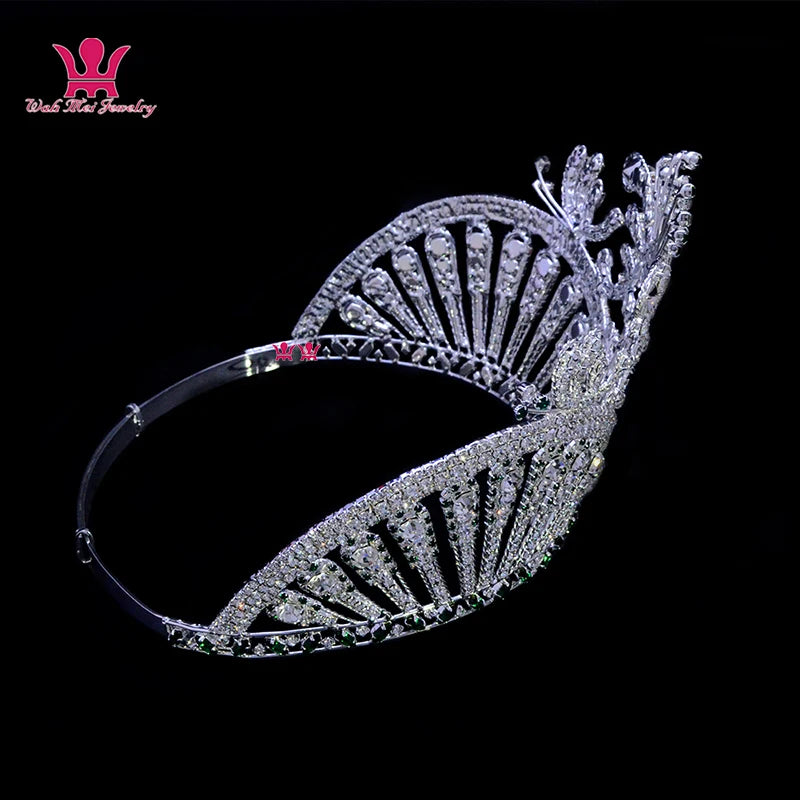 European and American Beauty-Selected Crown Hair Crown Jiali Award Ceremony Back Crown Hair Accessories Shooting