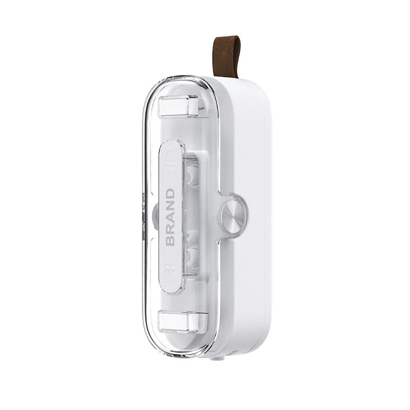 1300mAh Rechargeable Mini Bag Sealer and Cutter, 3 Variable Heat Modes, Widened Thermal Strip