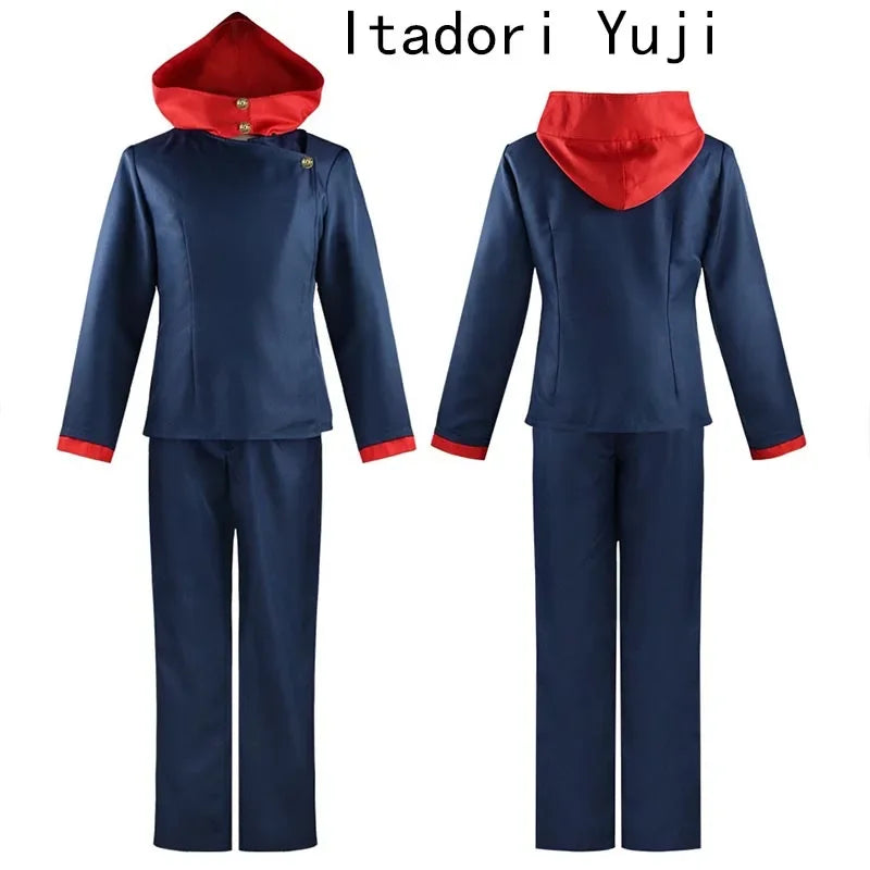 2025 New  Itadori Yuji cosplay costume Inumaki Toge/Fushiguro Megumi Cosplay Include Uniform Pants for Anime Comic Con ★ ★ ★