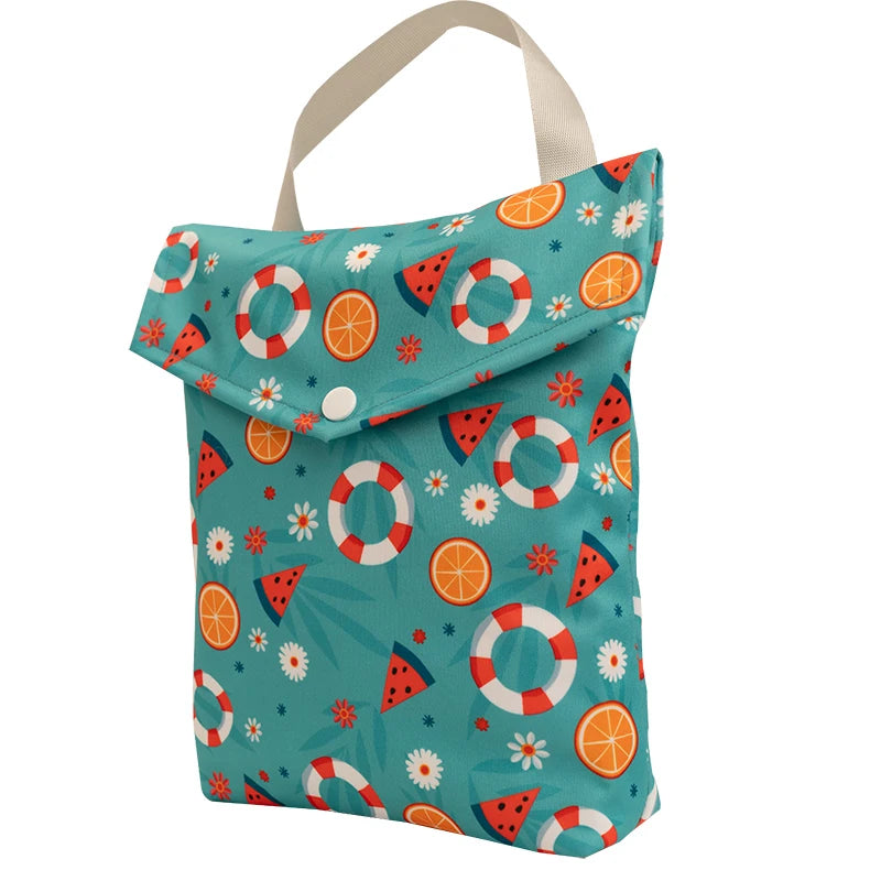 Pororo Baby Diaper Bag Waterproof Wet Bag for Swimsuit Travel Beach Pool Dirty Yoga Gym Clothes Makeup Bag