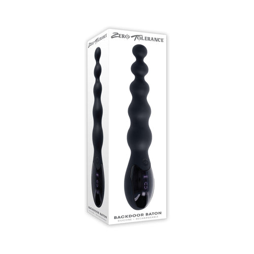 Zero Tolerance Backdoor Baton Rechargeable Anal Vibrator Silicone