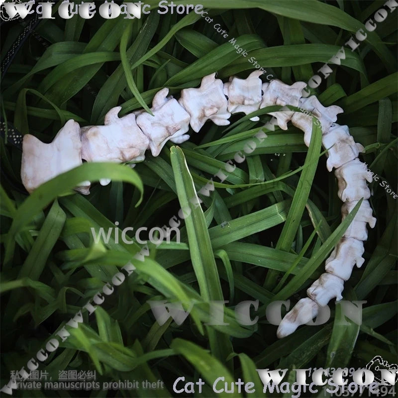 Anime Dragon Skull Tail Cosplay Furry Furrsuit 3D Polylactic Acid Bones Movable Joints Tail Halloween Christmas Party Comic Con