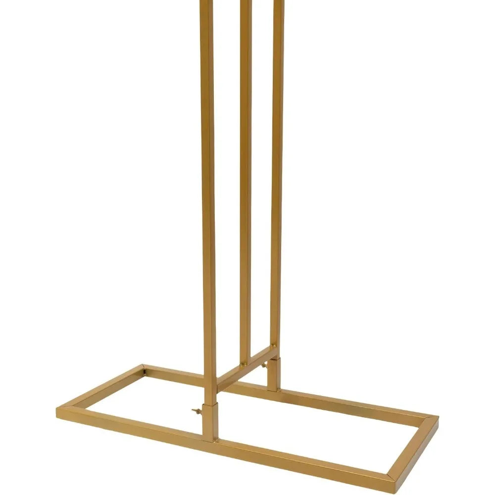 8.53Ft Garden Arch Arbor, Heavy Duty Metal Arbour Archway, Backdrop Balloon Archway Decoration Stand with Sturdy Base,