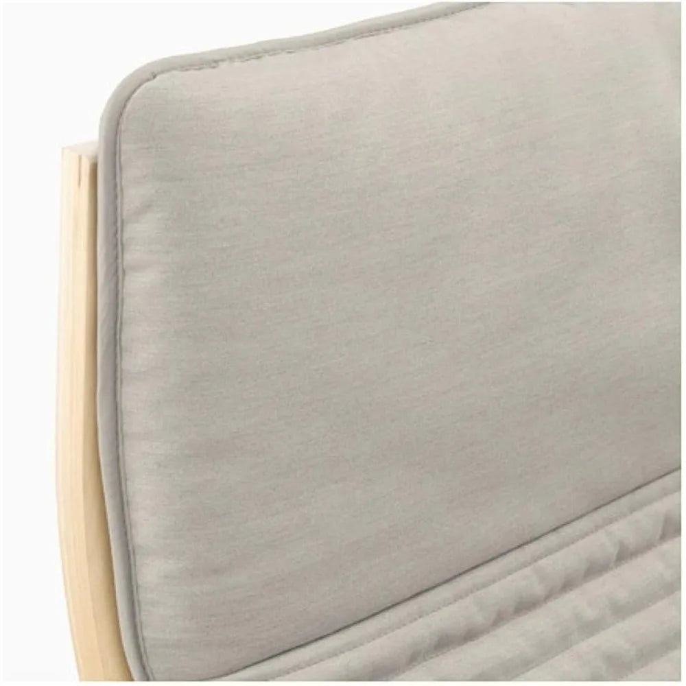 Poang Armchair Birch Veneer Knisa Light Beige 792.407.90