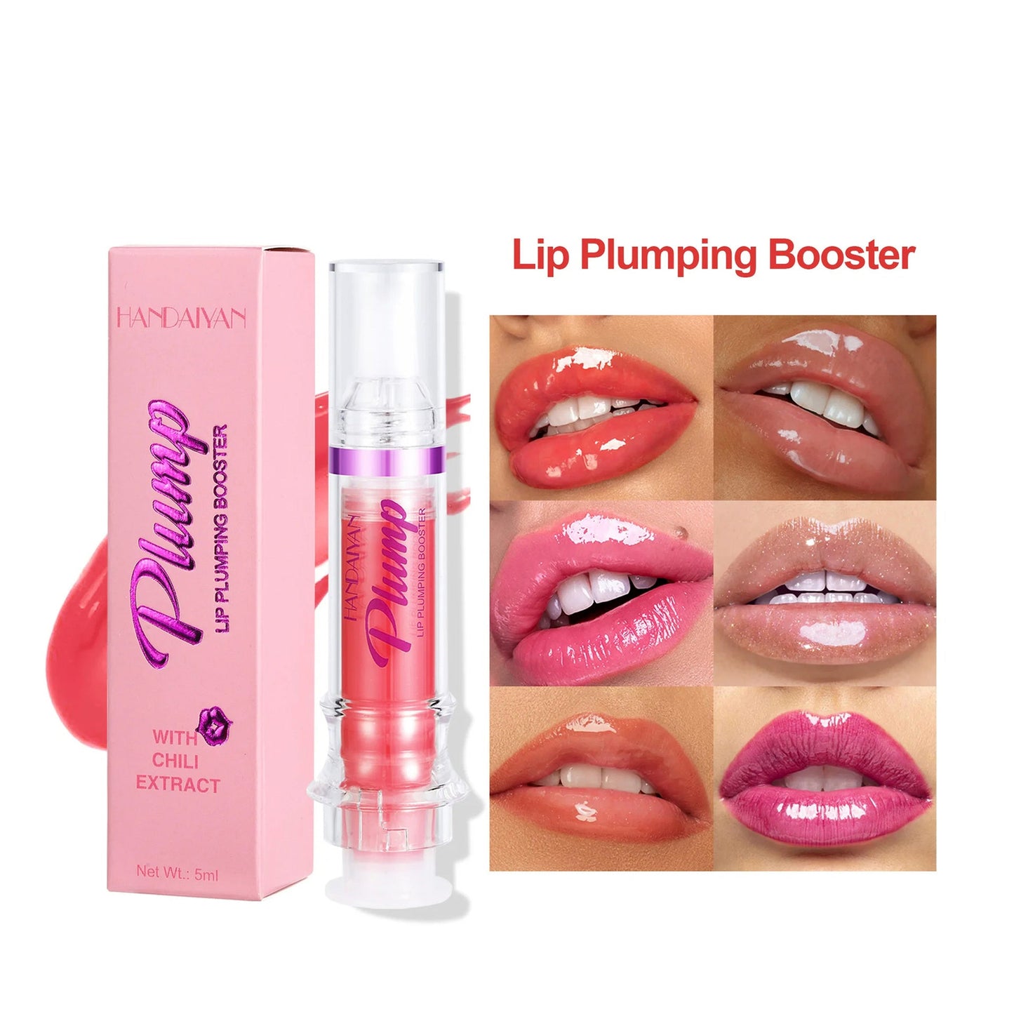 New Tube Lip Rich Lip Color Slightly Spicy Lip Honey Lip Glass Mirror