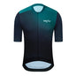 YKYW Men's Short Sleeve Cycling Jersey Summer Quick Drying Wear-resistant Breathable Gradient Bicycle Jersey Road Bike Shirts