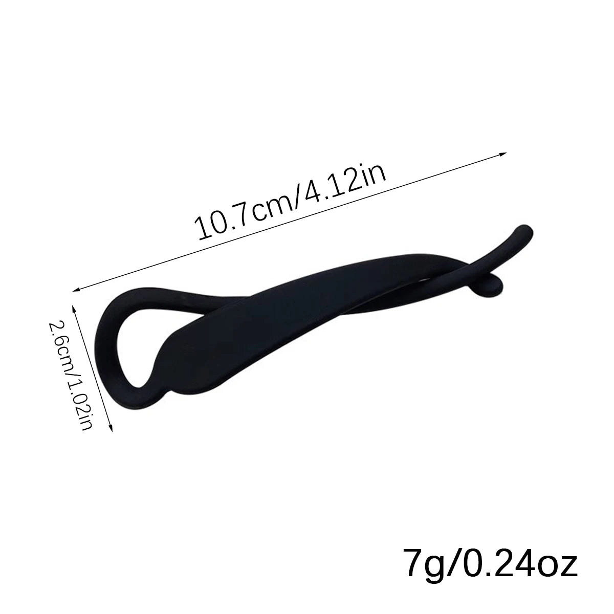 1pcs Simple Fashion Banana Clip Vertical Clip Ponytail Hair Clip Elegant Temperament Hair Accessories for Women to Wear