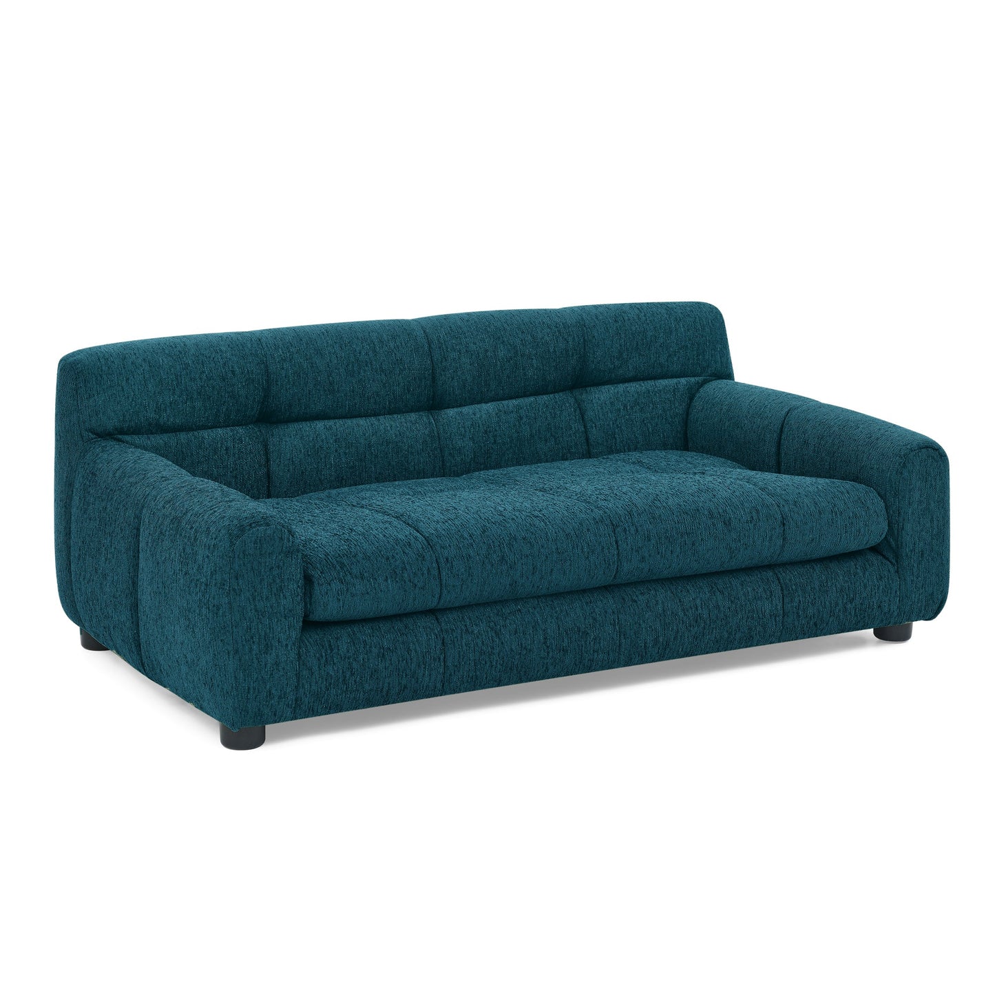Soft and comfortable pet sofa with backrest and armrests, suitable for