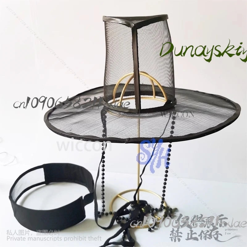 Korea Big Top Hat Black DIY Hair Accessores High Quality Saja Boys Cosplay Huntrix KPop Demon Hunters Jinu Huntrix For Halloween