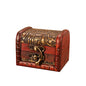 Chinese Style Vintage Wooden Jewelry Box With Lock Trinket Packing Box For Ring Brooch Bracelets Earrings Ear Studs Storage Box