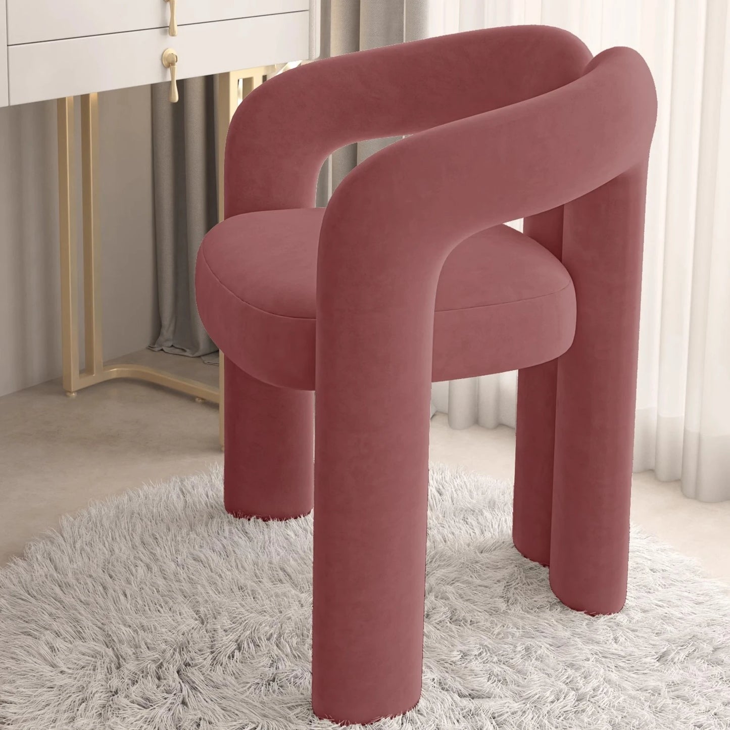 Chair for Bedroom Makeup Chair Modern Simple Bedroom Home Light Luxury Dresser Stool Chair