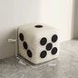Nordic Solid Wood Frame Shoe Stool Bedroom Ottoman Comfortable Multifunctional Small Stool  High Weight Capacity Low Stool