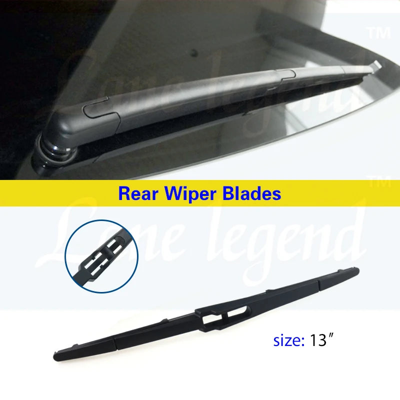 Car Wiper 13" Rear Wiper Blade For Hyundai Santa Fe DM / Grand Santa Fe 2013 - 2017 Windshield Windscreen Window Brushes